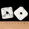 Frosted Natural Howlite Pendants G-C138-03B-3