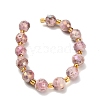 Electroplated Natural Druzy Geode Crystal Beads Strands G-F833-P01-10mm-4
