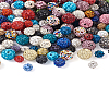 Craftdady 180Pcs 3 Style Polymer Clay Pave Rhinestone Beads RB-CD0001-04-14