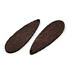 Natural Wenge Wood Big Pendants WOOD-T023-73-3