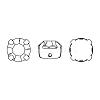 Preciosa® MAXIMA Crystal in Sew-On Cup X-PRC-SS16-20020-G-2