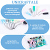 Unicraftale 120Pcs 6 Styles Bent Tip Plastic with 304 Stainless Steel Fluid Precision Blunt Needle Dispense Tips KY-UN0001-05-5