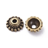 Tibetan Style Alloy Caps MLF1235Y-NF-2