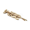 Word MISS Alloy Rhinestone Hair Bobby Pins FIND-WH0152-34D-KCG-2