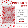 Polyester Mesh Lace Fabric DIY-WH0504-330A-2