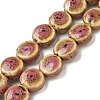 Handmade Porcelain Beads Strands PORC-B002-12-1