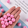 Opaque Acrylic Beads X-MACR-S370-C16mm-A02-5