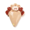 Bear Cream Bag Opaque Resin Decoden Cabochons X-CRES-Q220-05E-1