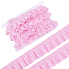 5Yards Polyester Wrinkle Ribbons OCOR-HY0001-80B-1
