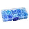 250Pcs Transparent & Opaque Acrylic Beads and Plastic Beads Kits DIY-FS0006-08-6