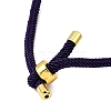 Braided Nylon Cord Bracelet Making MAK-A017-D03-31G-2