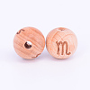 Wood Beads WOOD-WH0103-07-2