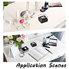 Transparent Plastic Badge Storage Boxes LS-CON-WH0083-017-5