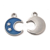 304 Stainless Steel Enamel Pendants STAS-M308-17P-03-1