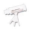 Telescope Acrylic Safety Brooch JEWB-D009-14P-2