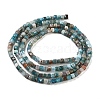 Natural Blue Apatite Beads Strands G-P457-B01-14B-4