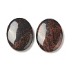 Natural Mahogany Obsidian Worry Stone for Anxiety Therapy G-B036-01L-1