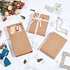 Kraft Paper Storage Gift Drawer Boxes CON-WH0095-56B-4