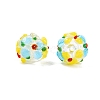 Handmade Two-Tone Lampwork Beads LAMP-T022-01A-08-2