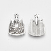 Tibetan Style Alloy Pendants X-TIBE-S314-65AS-LF-1