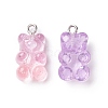 Opaque & Transparent Resin Pendants RESI-XCP0001-91-3