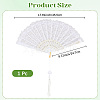 Plastic & Cloth Folding Fans AJEW-WH20020-161D-2