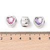 Opaque Acrylic with Rhinestone Beads OACR-Z020-02B-3