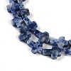 Natural Blue Spot Jasper Beads Strands G-I369-A03-01-4