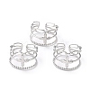 Tarnish Resistant 304 Stainless Steel Finger Rings RJEW-L102-22P-1