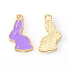 Alloy Enamel European Dangle Charms PALLOY-YW024-01-1