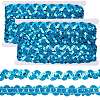 2Pcs Polyester Paillette Beads OCOR-CP0001-31C-1