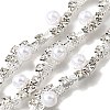 Brass Crystal Rhinestone Cup Chains OCOR-XCP0002-75-1