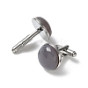 304 Stainless Steel Cuff Buttons G-C185-02P-3