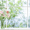 16 Sheets 8 Styles Waterproof PVC Colored Laser Stained Window Film Static Stickers DIY-WH0314-072-7