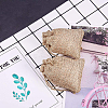 Burlap Packing Pouches Drawstring Bags ABAG-BC0001-05A-9x7-7