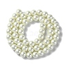 Eco-Friendly Dyed Glass Pearl Round Beads Strands HY-A002-8mm-RB-M-3