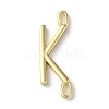 Rack Plating Brass Connector Charms KK-P245-07G-K-1
