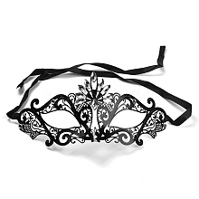 Iron Masquerade Face Masks AJEW-F066-01