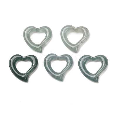 Natural Myanmar Jadeite Linking Rings G-Z155-01-1