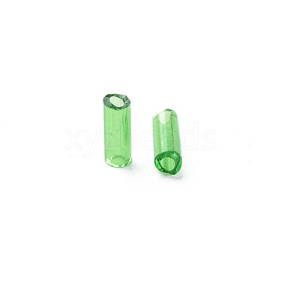 Transparent Glass Bugle Beads SEED-N005-001-C06-1