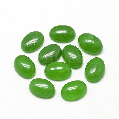 Natural Dyed Malaysia Jade Cabochons G-R415-13x18-26-1