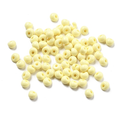 Acrylic Imitation Pearl Beads OACR-D300-01C-1