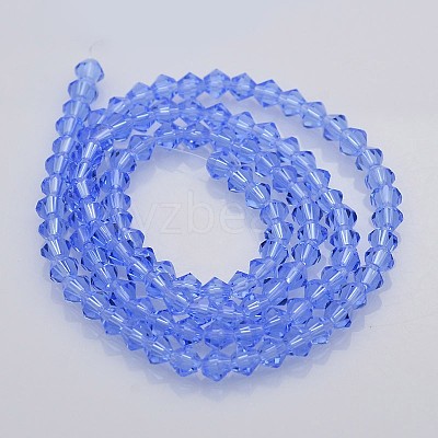 Bicone Glass Beads Strands LS-EGLA-P016-3mm-04-1