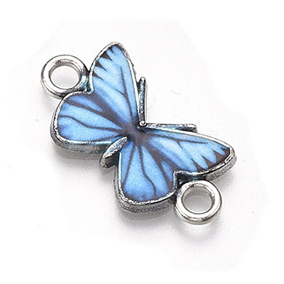 Printed Alloy Connector Charms LS-PALLOY-TAC0032-11F-1