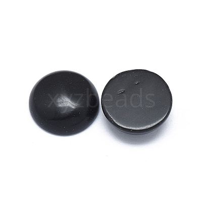 Natural Obsidian Cabochons G-G788-B-05-1