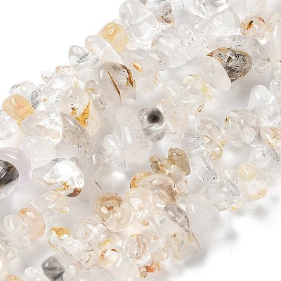 Natural Herkimer Diamond Beads Strands G-M205-95-1