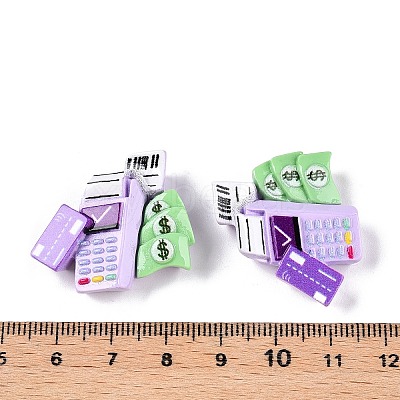 Supermarket Theme Opaque Resin Decoden Cabochons RESI-N039-115F-1