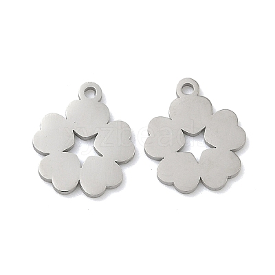 304 Stainless Steel Charms STAS-P433-01B-P-1