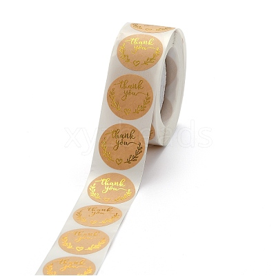 1 Inch Thank You Stickers DIY-G013-A11-1