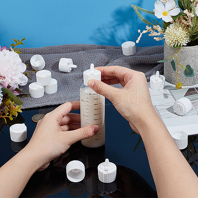 Plastic Bottle Caps FIND-WH0152-708B-02-1
